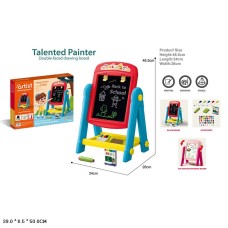 Мольберт 34х26х46,5 см двосторонній, у коробці 39х6,5х50 см