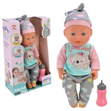 Пупс 30 см п'є та писяє з аксесуарами, у коробці. 19х30х10 см
