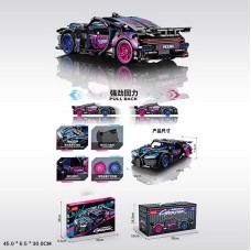 Конструктор «Болід» 25 см інерційний, у коробці 45х30х6.5 см