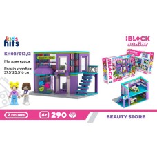 Конструктор «Магазин Краси» на 290 деталей з 2 фігурками, у коробці 37,5х6х25,5 см, IBLOCK JUNIOR