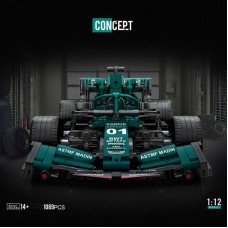 Конструктор «Болід» на 1089 деталей, у коробці 42х34х9 см