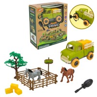 Ігровий набір: автомобіль14 см, інструменти та аксесуари, у коробці 18,8х8,8х22,5 см