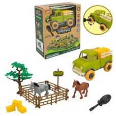 Ігровий набір: автомобіль14 см, інструменти та аксесуари, у коробці 18,8х8,8х22,5 см
