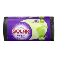 Пакети для сміття на 35 л 50шт, ТМ «Solar»