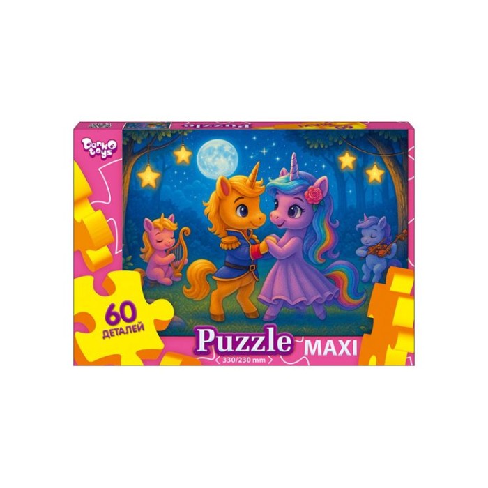 Пазли на 60 елементів, ТМ Данко Тойс