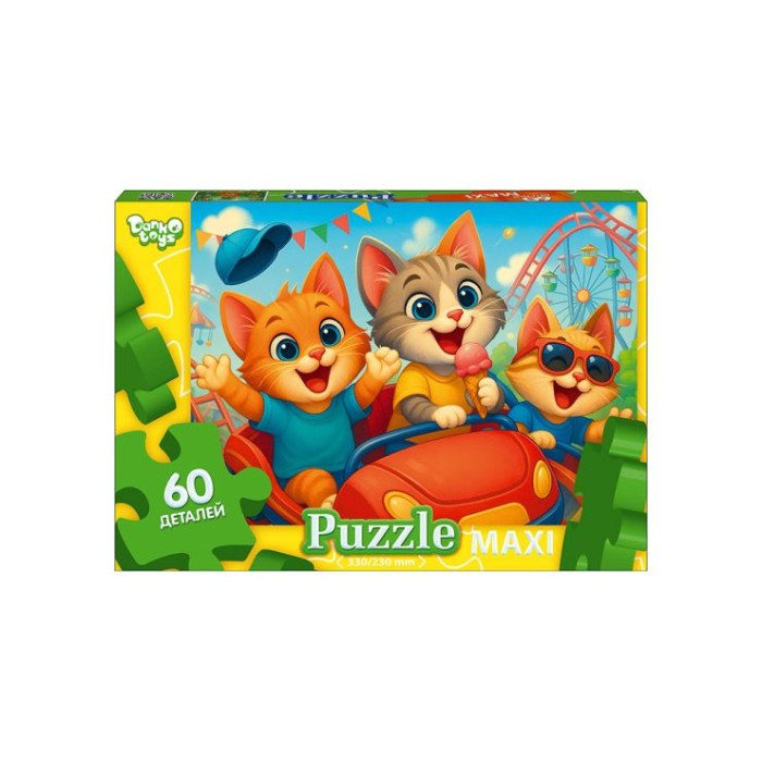 Пазли на 60 елементів, ТМ Данко Тойс