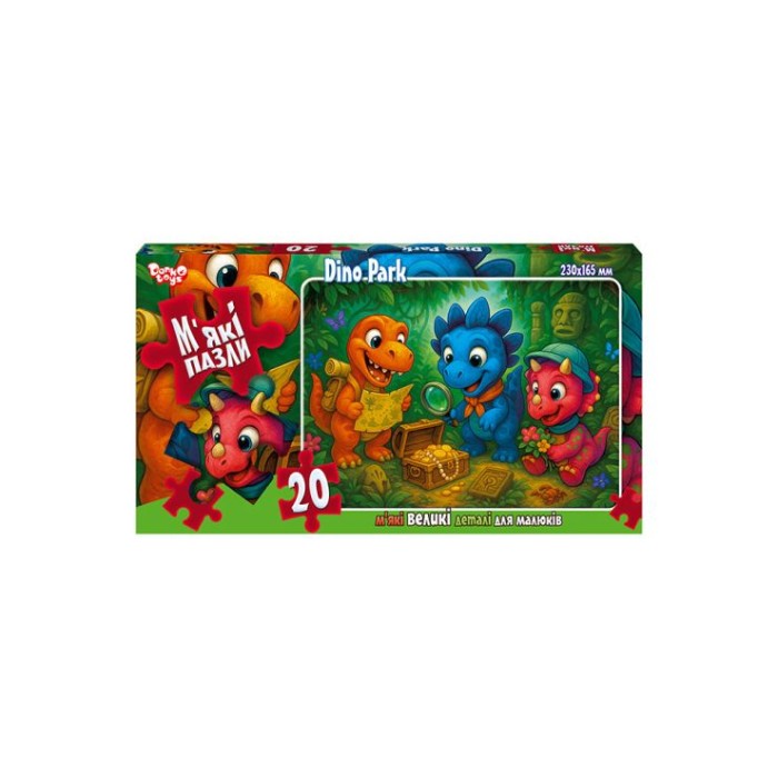 Пазли м'які на 20 елементів, ТМ Данко Тойс