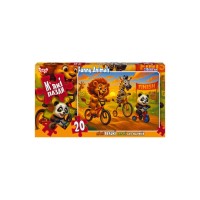 Пазли м'які на 20 елементів, ТМ Данко Тойс