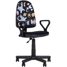 Крісло поворотне «Престиж» чорне, Новий Стиль