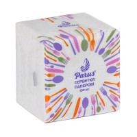 Серветки столові 24х24 см 100 шт в упаковці, ТМ Parus