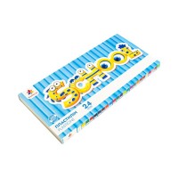 Пластилін дитячій на 24 кольорів по 12 г зі стеком, ТМ Гамма-Н