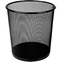 Кошик круглий металевий чорний 23х19х27 см, J.Otten