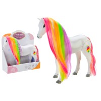 Коник 27 см музичний, ходить, на батарейці, у коробці 31х27х9,8 см