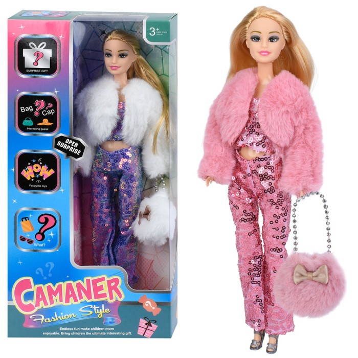 Лялька 29 см з сумкою та аксесуарами, в асортименті, у коробці 16х32,5х5,5 см