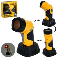 Ліхтарик з кольоровим світлом, на батарейках, у коробці 15,5х15х5 см