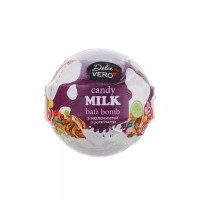 Бомбочка для ванни «CANDY MILK» з протеїнами молока 75 г, Dolce Vero