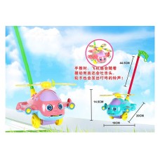 Каталочка «Вертоліт» 19 см з паличкою 44,5 см, в асортименті, у пакеті 14,5х19х44,5 см