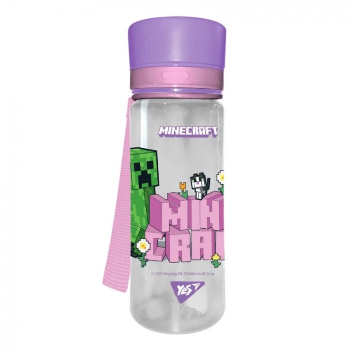 Пляшка для води «Minecraft.Spring» 400 мл, ТМ Yes