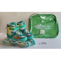 Ролики розміром 30-33 з колесами PU зі світяться, у сумці 38х7х31