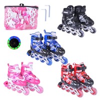 Ролики розміром 30-33 з колесами PVC, світяться, в асортименті