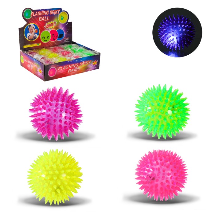 Пострибунчик «Їжачок» 8,5 см світиться, в асортименті, у коробці