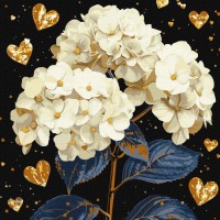 Картина за номерами «Чудові квіти» 40х40 см, ТМ Ідейка