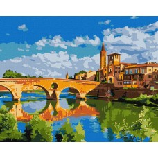 Картина за номерами «Захоплююче місто» 40х50 см, ТМ Ідейка