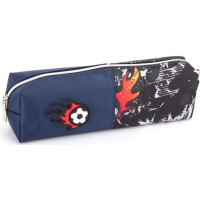 Пенал 21х4,5х6 см синій, ТМ Мандарин