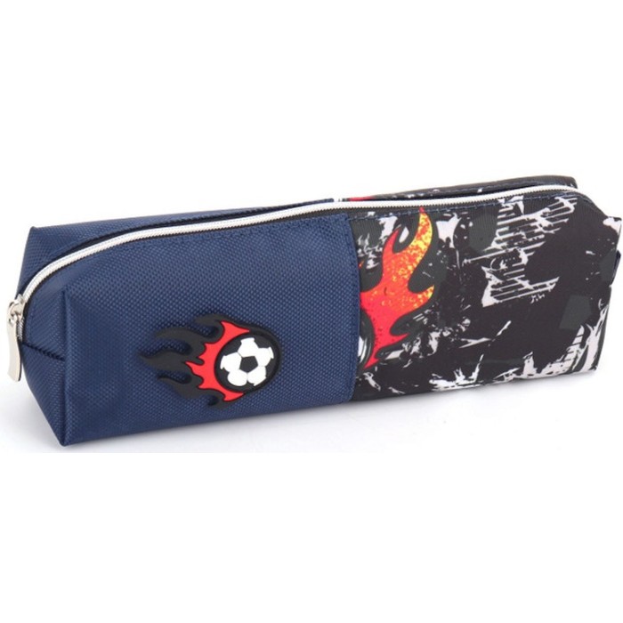 Пенал 21х4,5х6 см синій, ТМ Мандарин