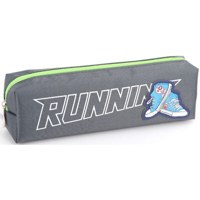 Пенал 21х4,5х6 см сірий, ТМ Мандарин