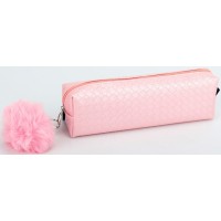 Пенал 21х4,5х6 см рожевий, ТМ Мандарин