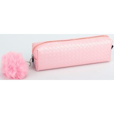 Пенал 21х4,5х6 см рожевий, ТМ Мандарин