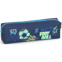 Пенал 21х4,5х6 см синій, ТМ Мандарин