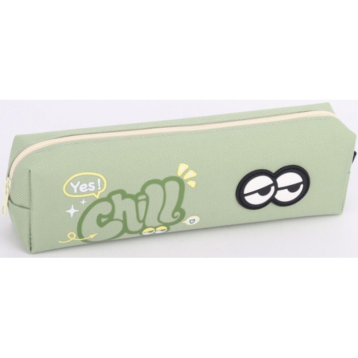 Пенал 21х4,5х6 см зелений, ТМ Мандарин