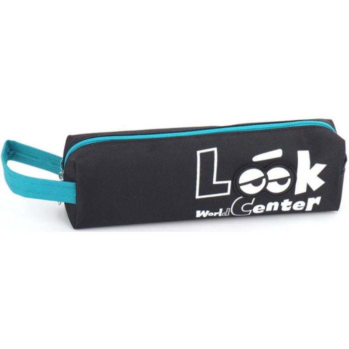 Пенал 21х4,5х6 см чорний, ТМ Мандарин