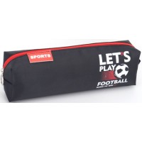 Пенал 21х4,5х6 см чорний, ТМ Мандарин