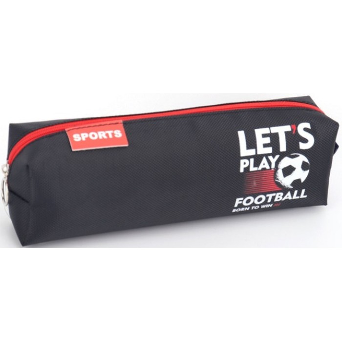 Пенал 21х4,5х6 см чорний, ТМ Мандарин