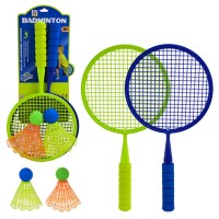 Бадмінтон: 2 ракетки та 2 волани, на планшетці 28х5х50 см