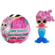 Ігровий набір з лялькою LOL SURPRISE! «Mermaids! Makeover Magic. Милі русалоньки-сестрички» 7 см з аксесуарами, в асортименті, у кулі 6х6х6 см