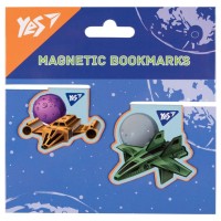 Закладки магнітні «Супер Космос» 2 штуки, ТМ Yes