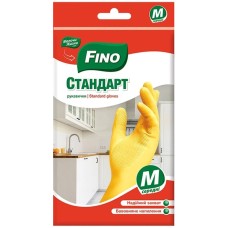 Рукавички господарські латексні розмір М, FіNо