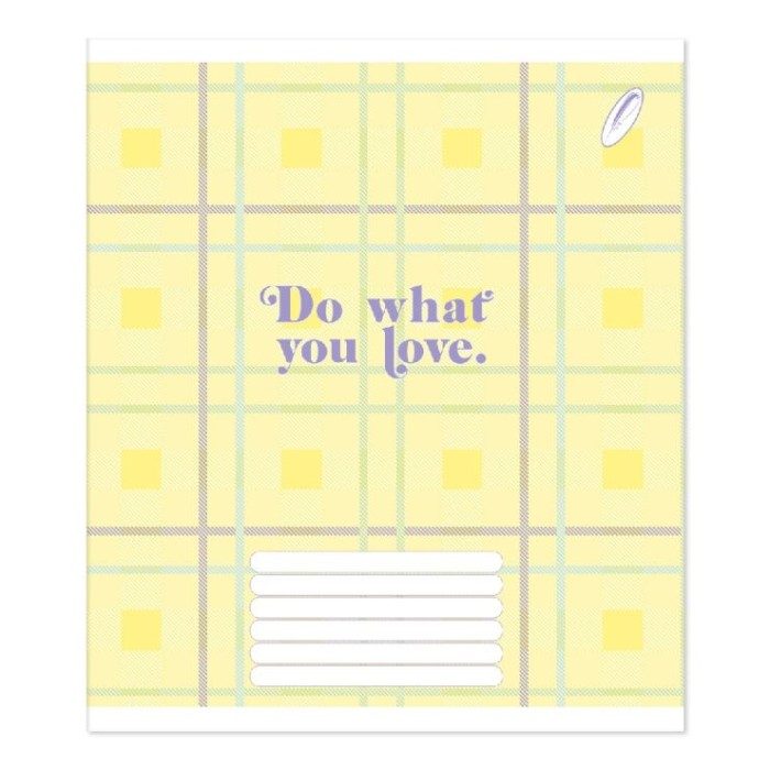 Зошит на 48 аркушів у лінію «Клітинка», №0267, Пір`їнка