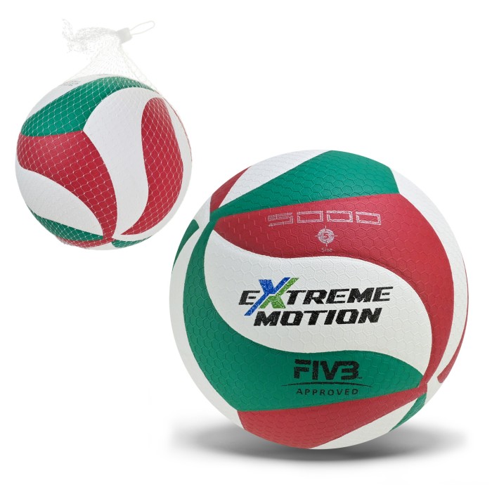 М'яч волейбольний №5 з PVC вагою 340 г, у сітці
