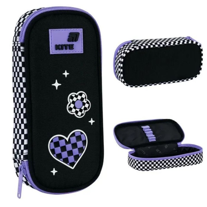 Пенал «Flower Power» 21х8,5х4,5 см, 662-5, ТМ Kite