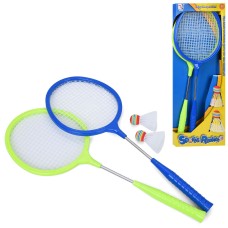 Бадмінтон: 2 ракетки по 59 см та 2 воланчики, у коробці 22,5х59,5х3,5 см