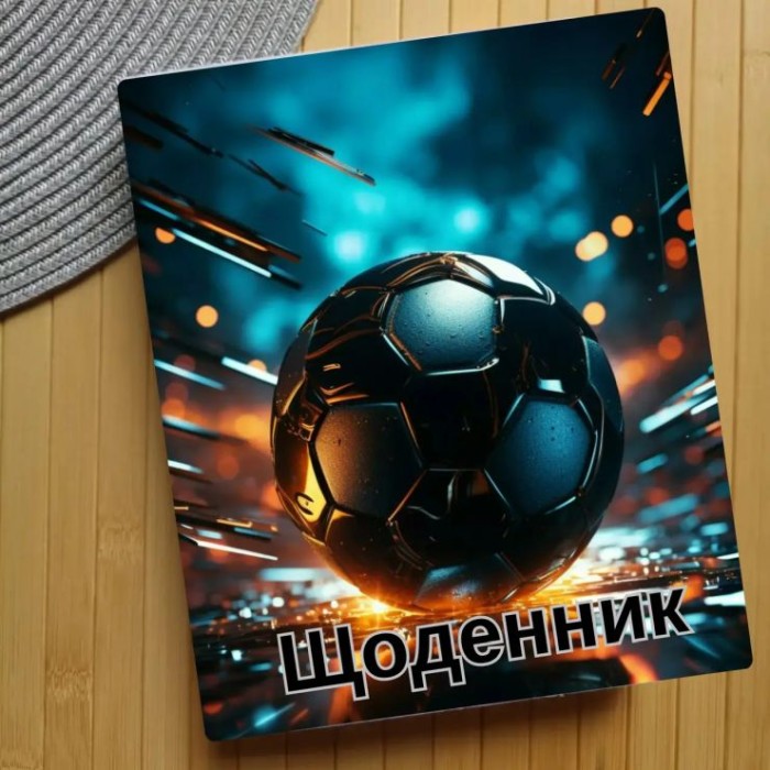 Щоденник шкільний 14,5х20 см на 40 аркушів з обкладинкою з матовою ламінацією, ТМ Мандарин