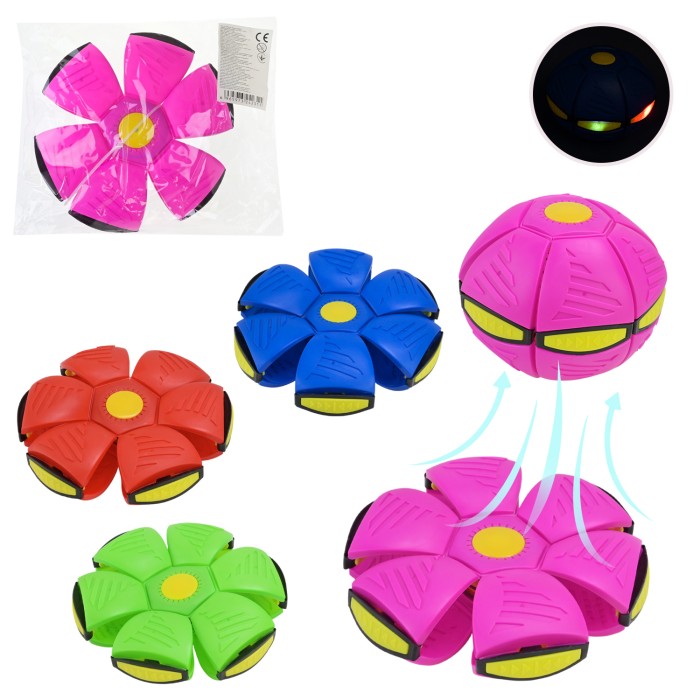 М'яч для аерофутболу 21 см, в асортименті, у пакеті 28х26х3 см