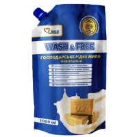 Засіб для миття «Господарське мило» універсальний 1000 г , Wash&Free