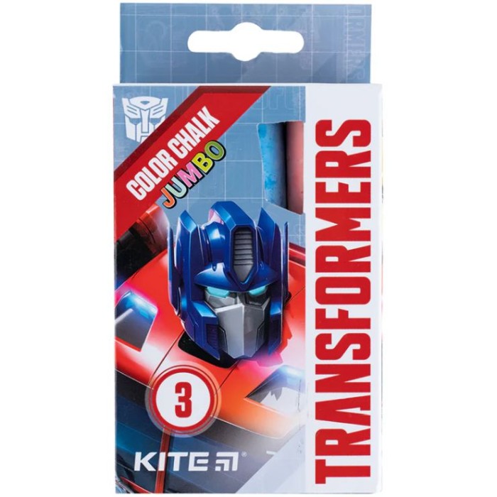 Крейда кольорова «TF» 3 кольори, Jumbo, ТМ Kite
