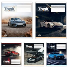 Зошит на 60 аркушів у лінію «Преміум авто», №2700, ТМ Brisk